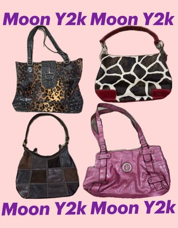 Y2k bags mix ft animal prints (H-04)