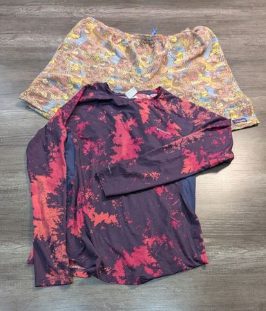 3202 - Columbia, Patagonia Long and Half Sleeves T-Shirts, Dress, Short, Trousers