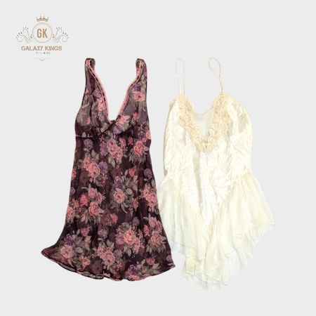 Y2K Sexy Nighty Tops