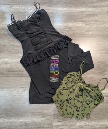 3214 - ヴィンテージスタイルのブラウス