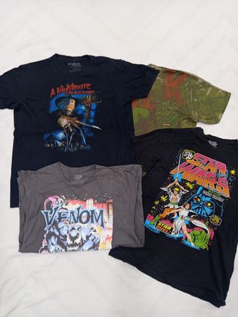 CRZ1557  Movie / TV Show Printed T-Shirts