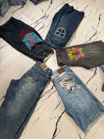 Coogi southpole ecko UNLTD jorts ID 01