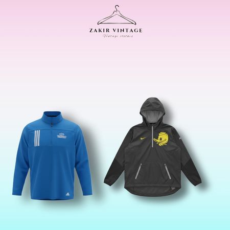 Vestes de survêtement à demi-zip