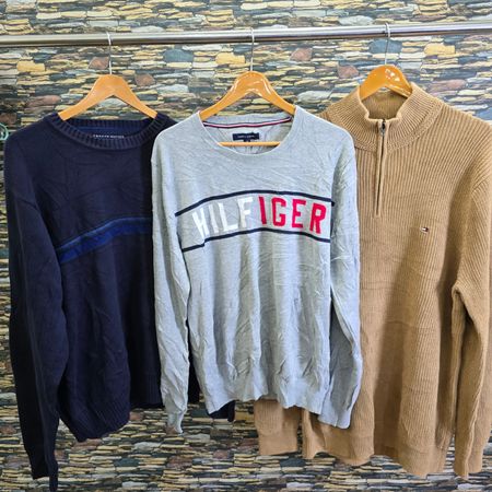 AV-0746 Tommy Hilfiger Knitwear | Sweaters | 1/4 Zipper