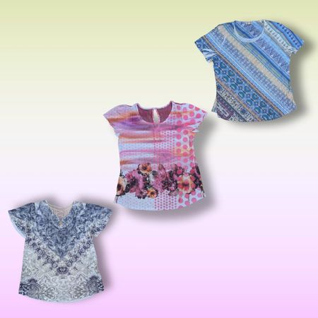 Y2K printed T shirt