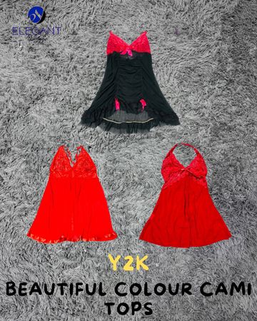 Y2K Beautiful Colour Cami Tops - EV2169