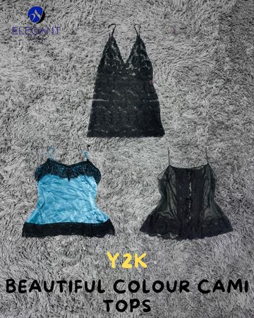 Y2K Beautiful Colour Cami Tops - EV2174