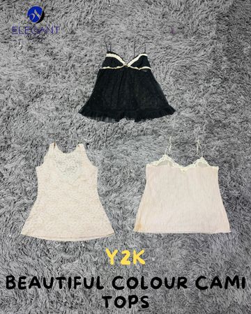 Y2K Beautiful Colour Cami Tops - EV2175