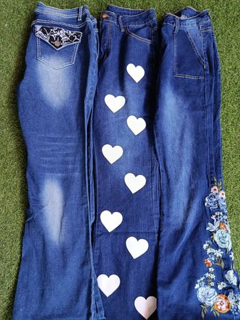 Y2K Flare jeans 10Pcs (RV # 098)
