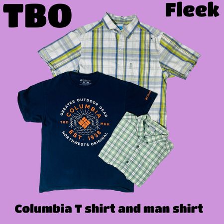 Columbia man shirt & T shirts