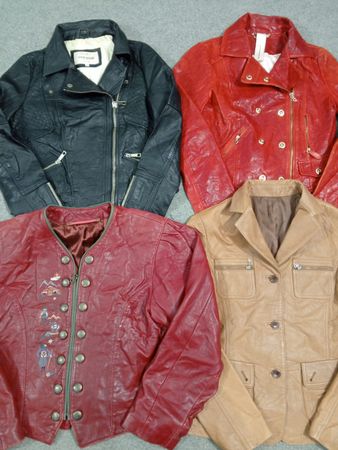 HD1325 Ladies Y2K Leather Jackets