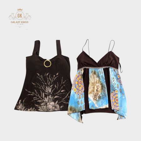 Y2K Chocolatey Sexy Camisoles