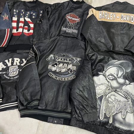 Vintage Hiphop Leather Jackets