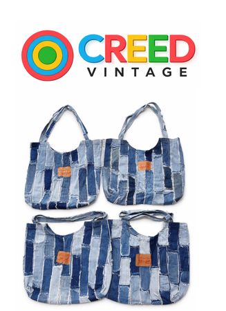 CR6028  Upcycled Levi’s Denim Bags