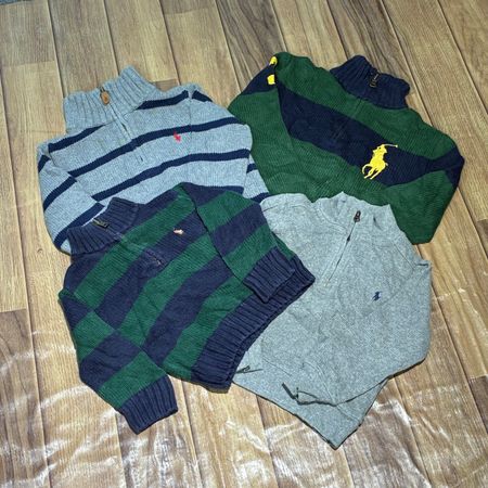 Ralph Lauren Polo Kids Qutar Zip (FNC:1351)