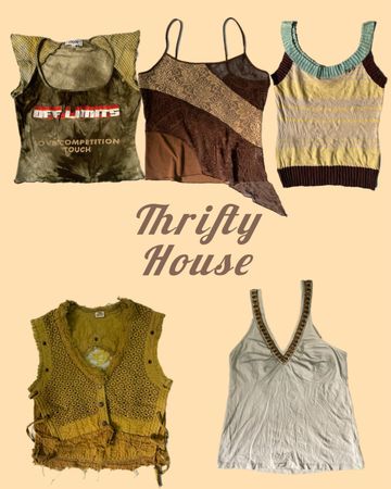 Early 2000s Mix Y2k Tops(TH/148)