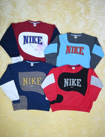 Nike Rework Style Crewneck Sweatshirts (8 pcs), (NS-001)
