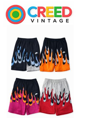 CR6051 Upcycle Flame Shorts