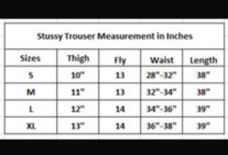 Calças de fleece estilo refeito da Stussy