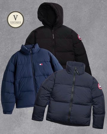 ヴィンテージパファー カナダグース/トミー/アディダス & その他 - #230126