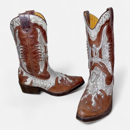 SA#396 Vintage Cowboy boots • Corral, Sandra and more