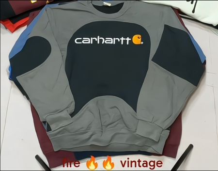 Carhartt Rework style sweatshirt