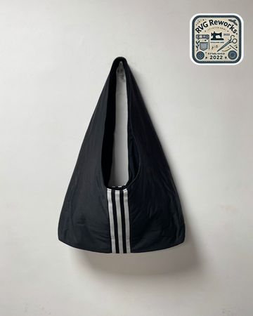 Upcycled Sling Shoulder Tote Bag