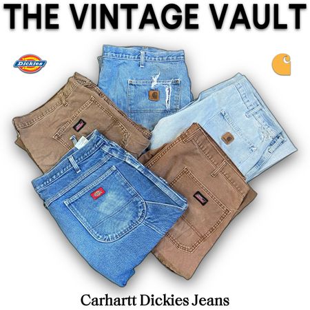 Carhartt Dickies カーペンターボトム/ワークウェアジーンズ