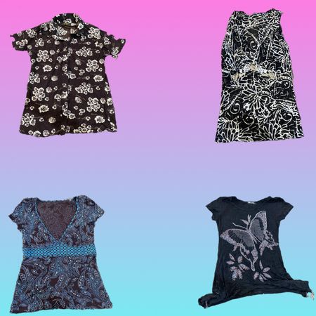 Blusas grunge Y2K (TS-014)