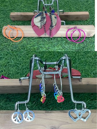 (FV-906) Statement Earrings Bundle – Y2K Indie & Retro Vibes