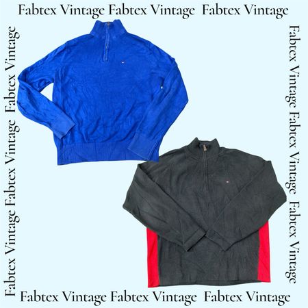 (FV-904) Tommy Hilifiger Quarter zip