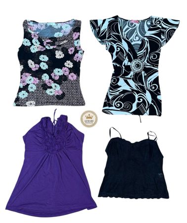 Y2K Tropical Tops 10 pcs At 387