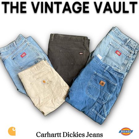 Carhartt Dickies Carpenter/Workwear ジーンズ