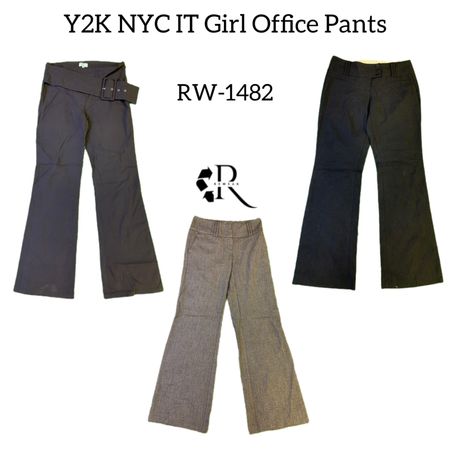 Y2K NYC IT Girl Office Pants RW-1482