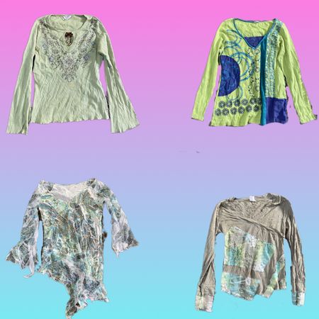 Y2K NYC Full Seeve tops (TS-018)