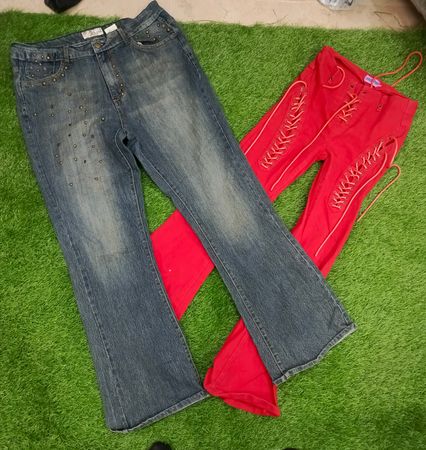 PREMIUM EMBROIDERY JEANS MEN WOMEN