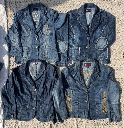 Denim women’s blazer