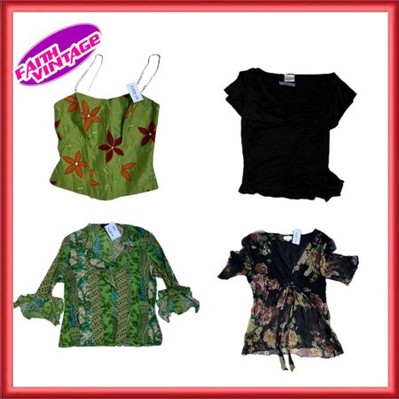 Neon Aesthetic Mix Dress and Top Set(FV-423)