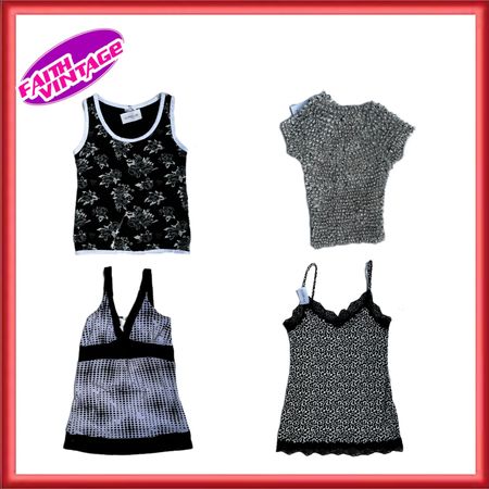 Y2K Grunge Mix Dress,Top and Skirt Kit(FV-425)