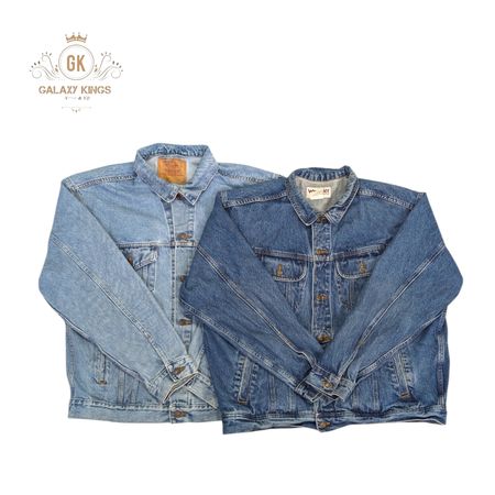 Levi's, Lee And Wrangler Denim Jackets