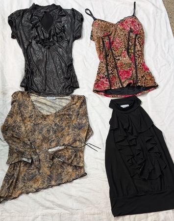 DESIGNER MIX THEME TOPS (Brands inculoaded)fred David,marie Marie, heart soul,etc