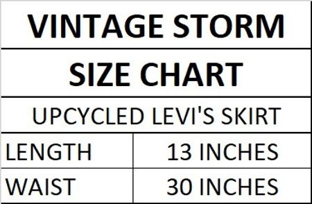 Upcycled Levi's Belter Röcke