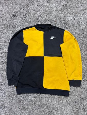 Upcycled Nike Check Sweatshirts