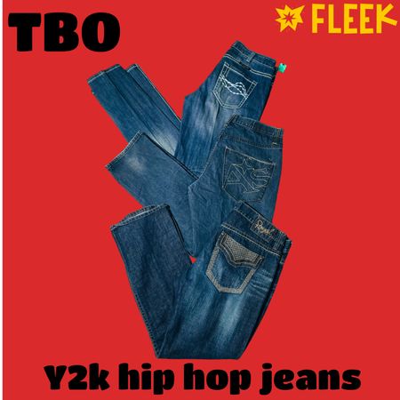 Y2k hip hop jeans