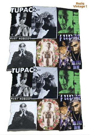 RV1899 Tupac Band Tshirts