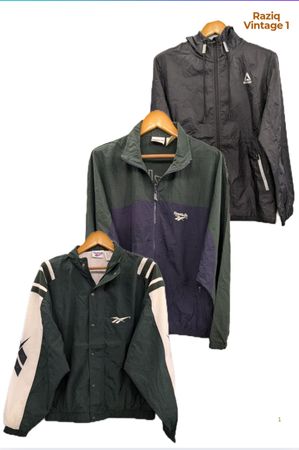 💥 RV1907 Reebok Zipper Jackets