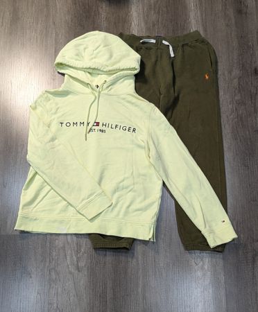 3315 - Tommy Hilfiger, Ralph Lauren Felpe, Pantaloni, T-Shirt