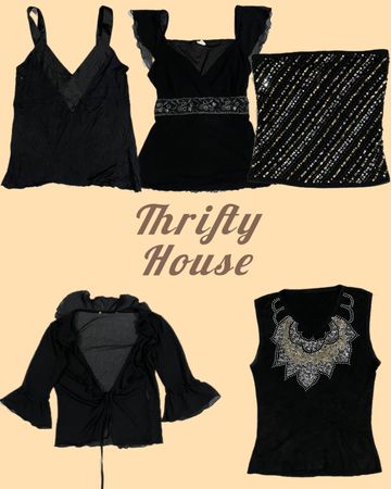 Monochromatic Y2k Tops(TH/157)