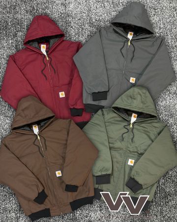 Carhartt reworked style mix colour active jackets #27126