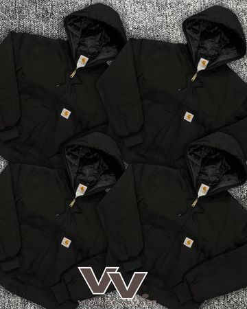 Carhartt reworked style black active jackets #27126